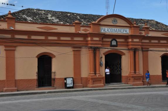 O prédio da prefeitura de Gracias, em Honduras